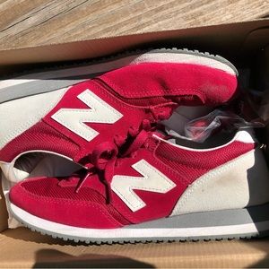 New Balance size 8 red vintage/lifestyle ladies’ sneakers
